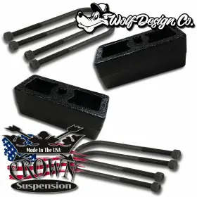 6589 CROWN Rear Lift Block Round Bolt Kit RAM1500 Dodge