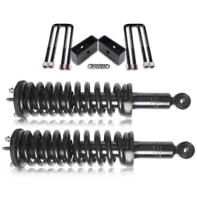 12419344 CSSUNNY Rear Leveling Lift Front Struts Tacom Kit