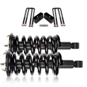 12419346 CSSUNNY Rear Leveling Lift Front Struts Kit Nissan