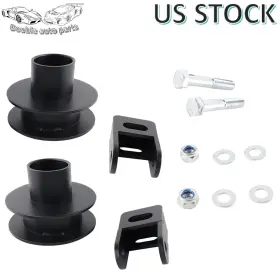 LIF014-2-BK-D DOUBLEAUTOPARTS Front Leveling Lift Shock Kit