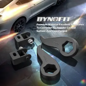 92307 DYNOFIT Front Leveling Lift Torsion Keys Kit 2500HD #2