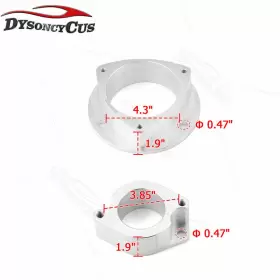 DY-70401037 DYSO Front Rear Lift Kit Subaru Outback Baja #2