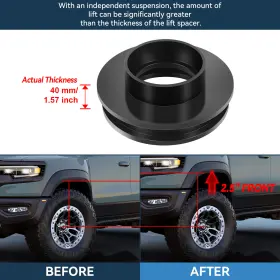 ECP844943HK ECCPP Front Rear Leveling Lift Kit 1500 Rwd Dodge #2