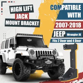 VC-LYA-089 ECOTRIC High Lift Jack Mount Bracket Jk Jeep #2