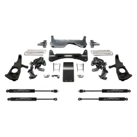 K1051M FABTECH Suspension Lift Raised Torsion Kit 3500 Chevy