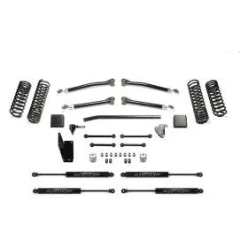 K4197M FABTECH Front Rear Suspension Lift Kit Trail