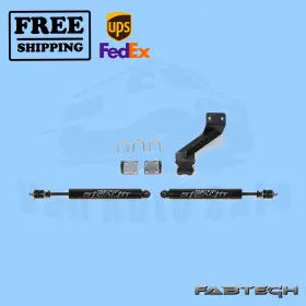 L152921 FABTECH MOTORSPORTS Dual Steering Stabilizer Stealth