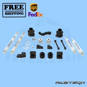 L153374 FABTECH MOTORSPORTS Spacer Shocks Jk 4WD Jeep