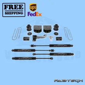 L153640 FABTECH MOTORSPORTS Budget Stealth Shocks F250 4WD