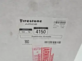 BAP-4150 FIRESTONE Rear Air Helper Spring Bracket Lines Kit #2