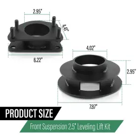 ALO121996 G-PLUS Kj Front Rear Spacer Leveling Lift Kit Jeep #3