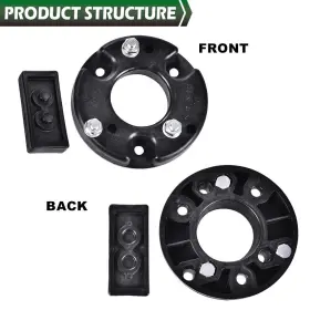 ALO123018 G-PLUS Leveling Lift Shock Suspension Kit F150 Ford #2