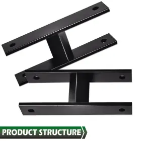 ALO269620 G-PLUS Front Lift Shackles Kit F-250 F-350 4WD Ford #2