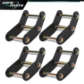 GONEPARTS-2024053006 GONEPARTS Yj Front Rear Shackle Lift Kit
