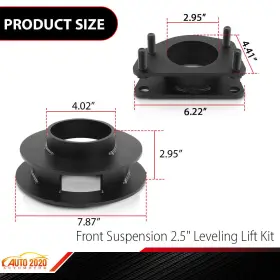 GD111203 GRANDORANGE Front Rear Lift Kj Kit 2WD 4WD Jeep #3