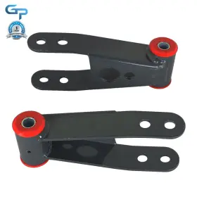 GRE98345 GREATPARTS Rear Lift Shackles 2WD 4WD Jeep Cherokee #3