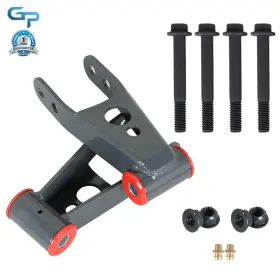 GRE98345 GREATPARTS Rear Lift Shackles 2WD 4WD Jeep Cherokee