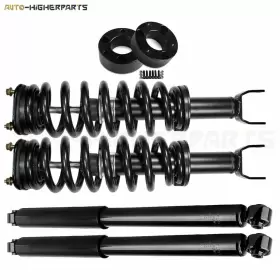 9989596 HIGHER-AUTOPARTS Leveling Front Struts Spring Rear