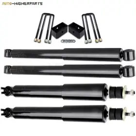 9989601 HIGHER-AUTOPARTS Set Rear Leveling Struts Shocks Kit