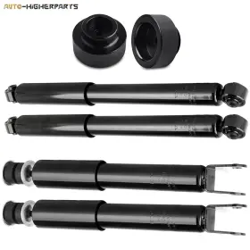 9989604 HIGHER-AUTOPARTS Rear Leveling Front Shocks Struts