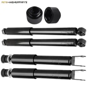 9989606 HIGHER-AUTOPARTS Rear Leveling Front Shocks Struts