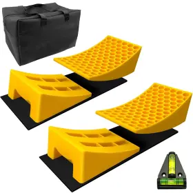 NBTS563 HOXWELL Rv Leveling Blocks Ramp Up Camper Leveler Fo