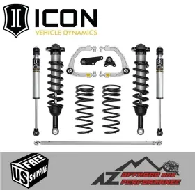 K53363 ICON VEHICLE DYNAMICS Lift Suspension Billet Land Kit