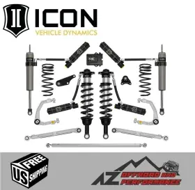 K53371 ICON VEHICLE DYNAMICS Lift Suspension Billet Land Kit