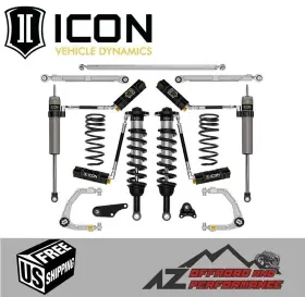 K53408 ICON VEHICLE DYNAMICS Lift Suspension Billet Kit 4WD