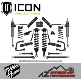 K53414T ICON VEHICLE DYNAMICS Lift Suspension Tubular Kit 4WD