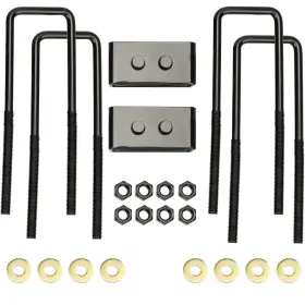 SLK8009 IRONTEK Rear Leveling Lift Block Kit F150 2WD 4WD