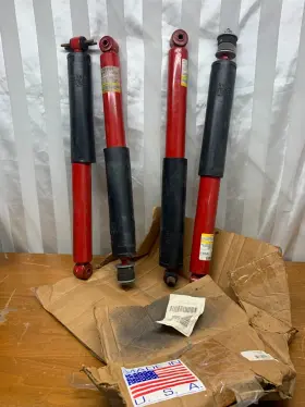 5ZH471X9 JK2 Pack Lift Front Rear Shocks Struts Kit Jeep