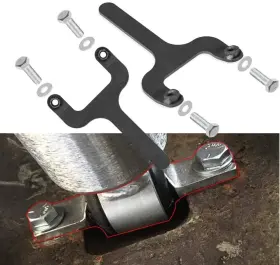 DRQP898 JT-MOTOR Rear Bar Pin Flag Nut Upper Shock Mount Kit #2