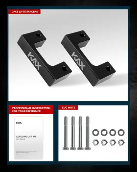 3345LLK0024US KAX Leveling Lift Kit 1500 Silverado Tahoe #3