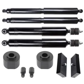 12519209 KEEPCRUSHPARTS Front Rear Leveling Shocks Struts Kit