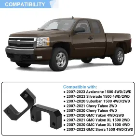 01FC-ZGD-007 KIBLE Front Leveling Lift 1500 Chevy Gmc Yukon #3