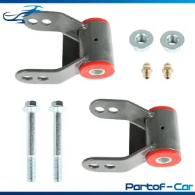 KTE4581108 KINTE TECH Rear Shackle Lift Kit K1500 K2500 4WD