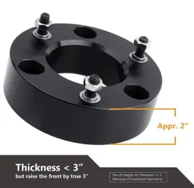 22LF8101 KSP PERFORMANCE Front Leveling Lift Kit #2