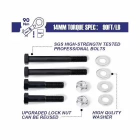 9K007 KSP PERFORMANCE Leveling Lift Front Suspension Level #3