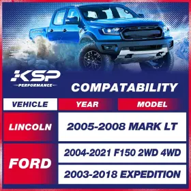 MT-9F008-20 KSP PERFORMANCE Front Leveling Lift Kit F150 2WD #2
