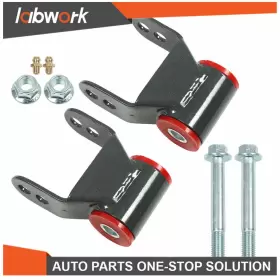 TL19473Q LABWORK Rear Shackle Lift Kit K1500 K2500 4WD Chevy