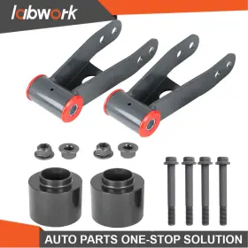 TL19668Q LABWORK Front Rear Leveling Lift Kit Xj 2WD Jeep #2