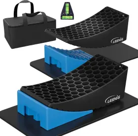 BLUE-1 LEIDGG Rv Leveling Blocks Camper Trailer Kit
