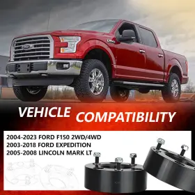 JC-FD-3 LIFRONKIT Front Suspension Lift Forged Strut Spacers #2