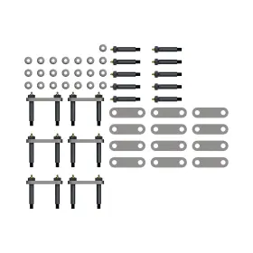 848150057600 LIPPERT COMPONENTS Trailer Rv Triple Axle Hanger