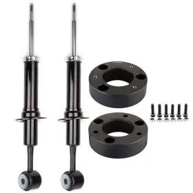 12676401 LUXFINEPARTS Front Leveling Lift Shocks Struts Kit