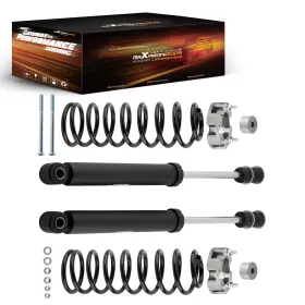 0IJS29 MAXPEEDINGRODS Front Rear Suspension Lift Shocks Kit