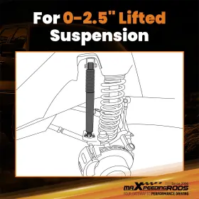 0MEH45 MAXPEEDINGRODS Lift Rear Shocks Dust Cover 1500 2WD
