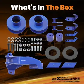 0S9QGM MAXPEEDINGRODS Front Level Lift Isolators Kit F250 4X4