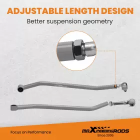 2XFJKS MAXPEEDINGRODS Lift Shocks Track Bar Springs Kit Xj #3